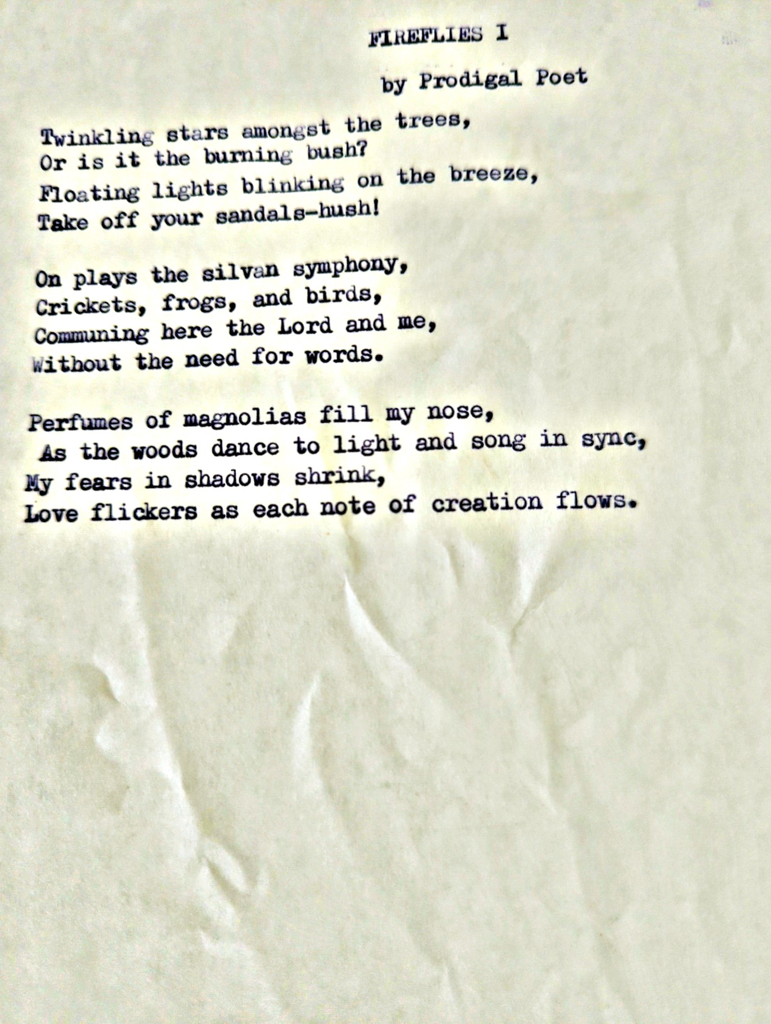 Fireflies I